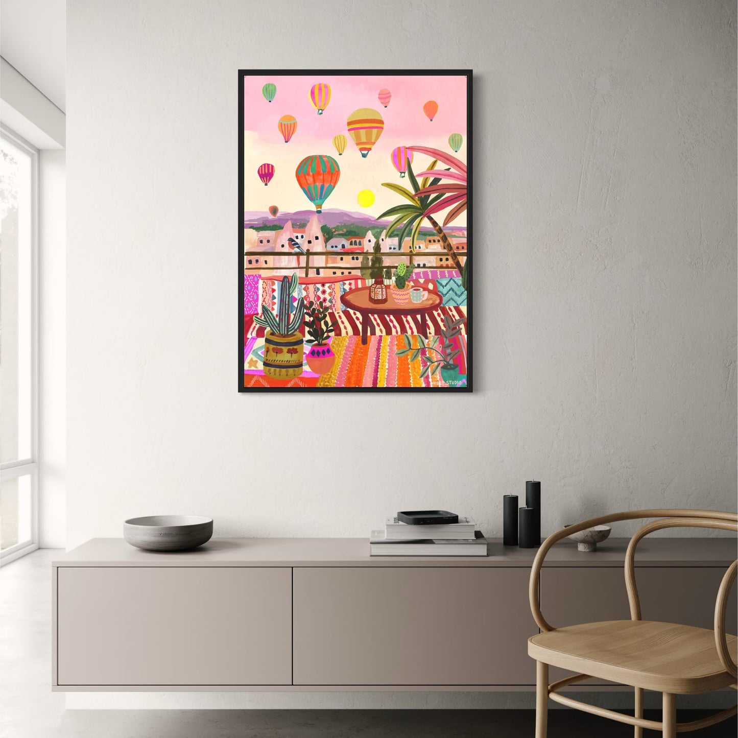 Abstract India Landscape