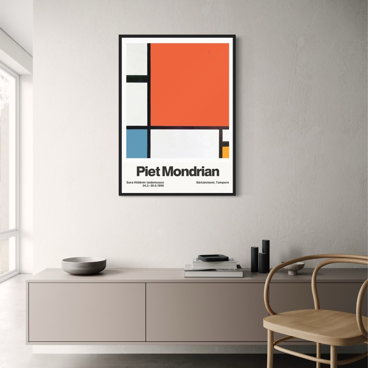 Piet Mondrian | Compositie in Rood, Blauw, Geel | 1930 Abstract