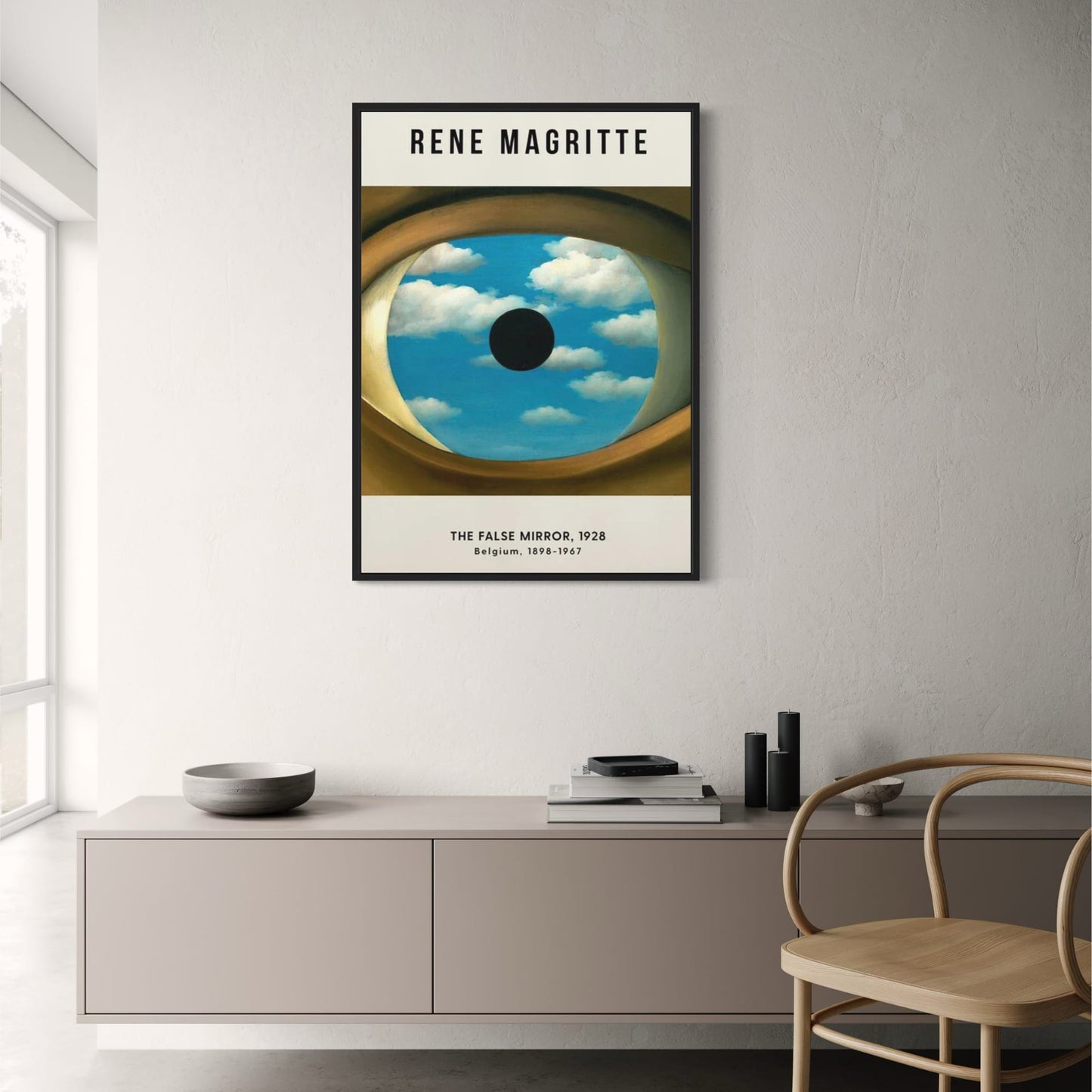 De Valse Spiegel | René Magritte | Surrealistisch Oog