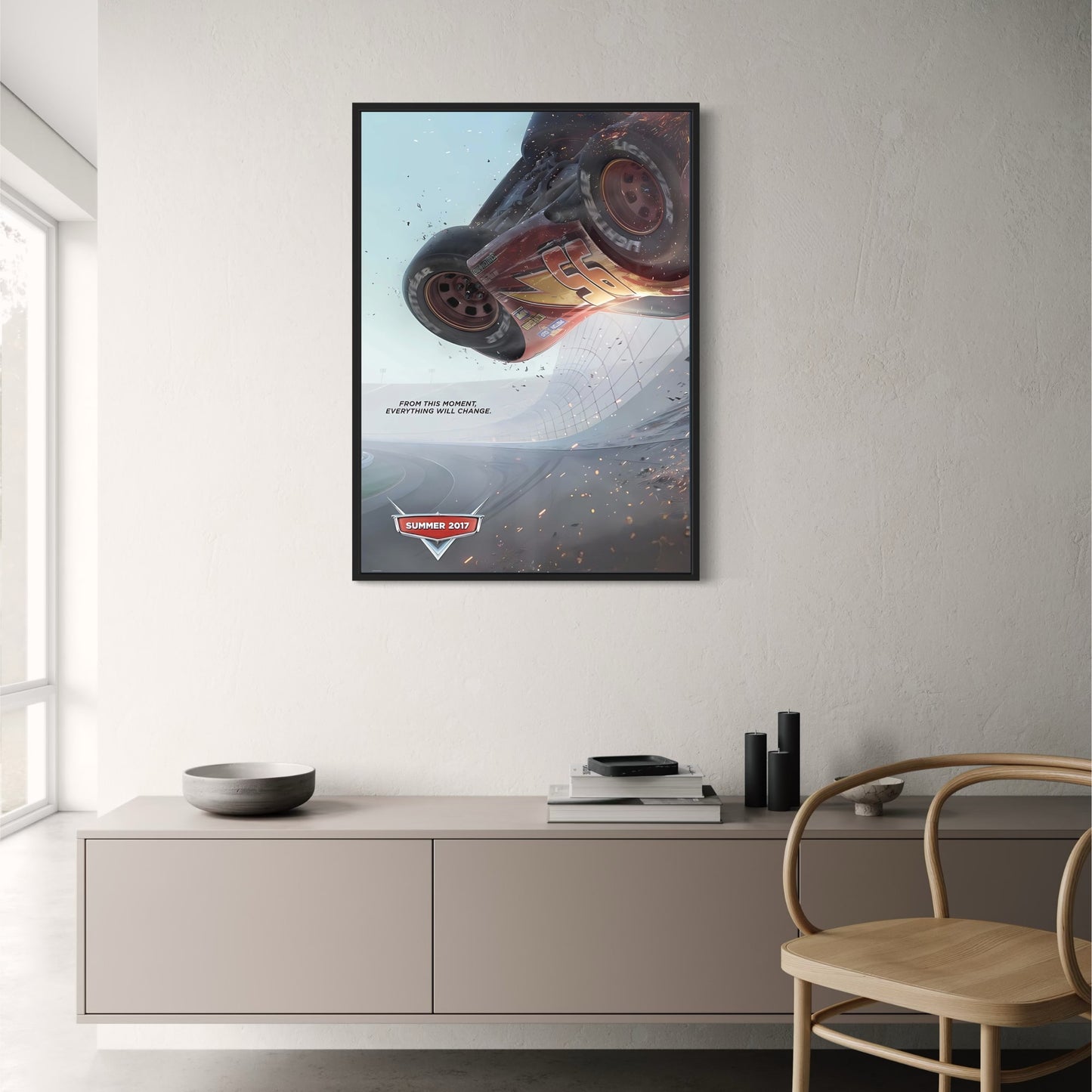 Cars 3 Movie Poster | Everything Will Change