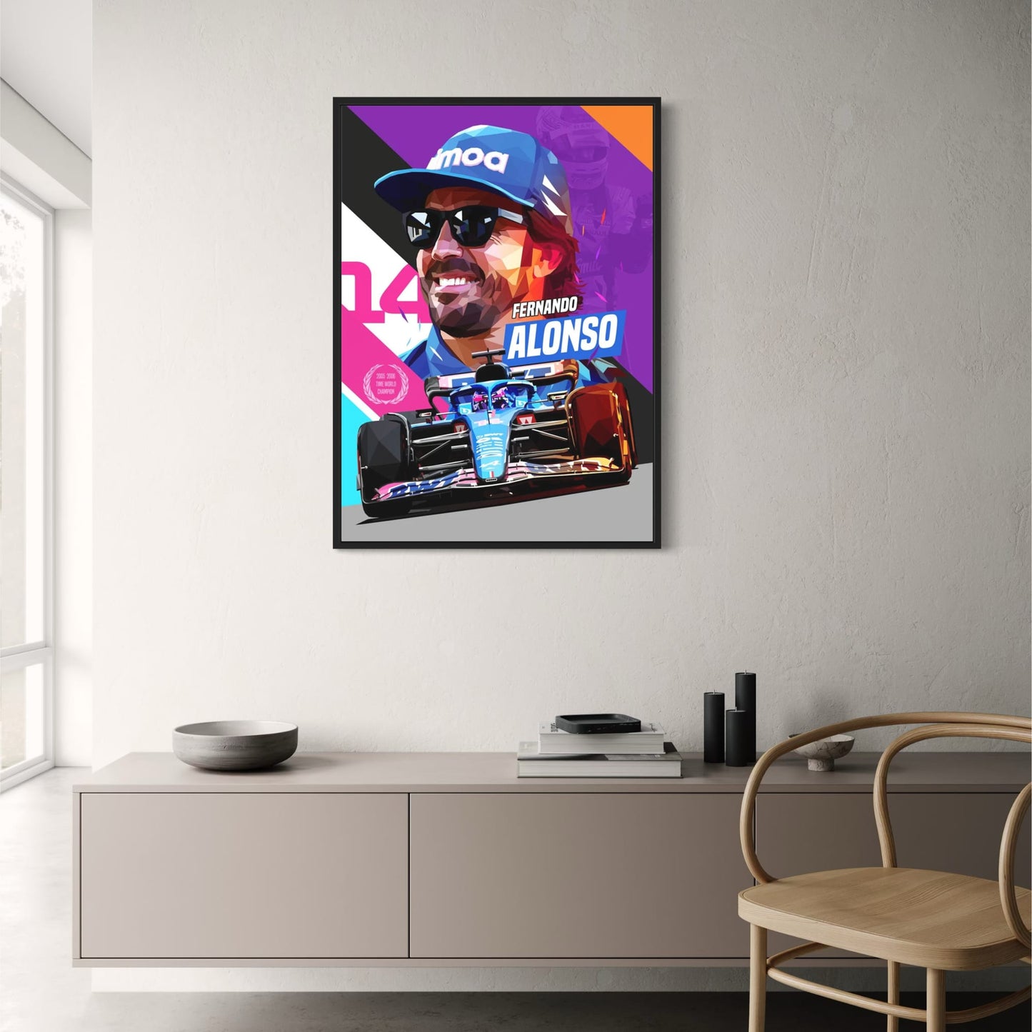 Fernando Alonso | F1 Helm Kunst