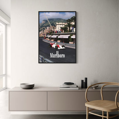 Vintage Monaco F1 | Ayrton Senna MP4/8