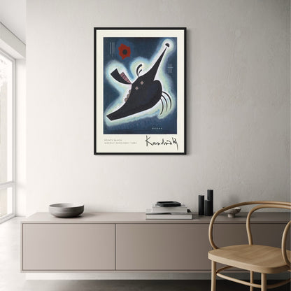 Kandinsky | Spitzschwarz 1931 | Abstrakte Kunst