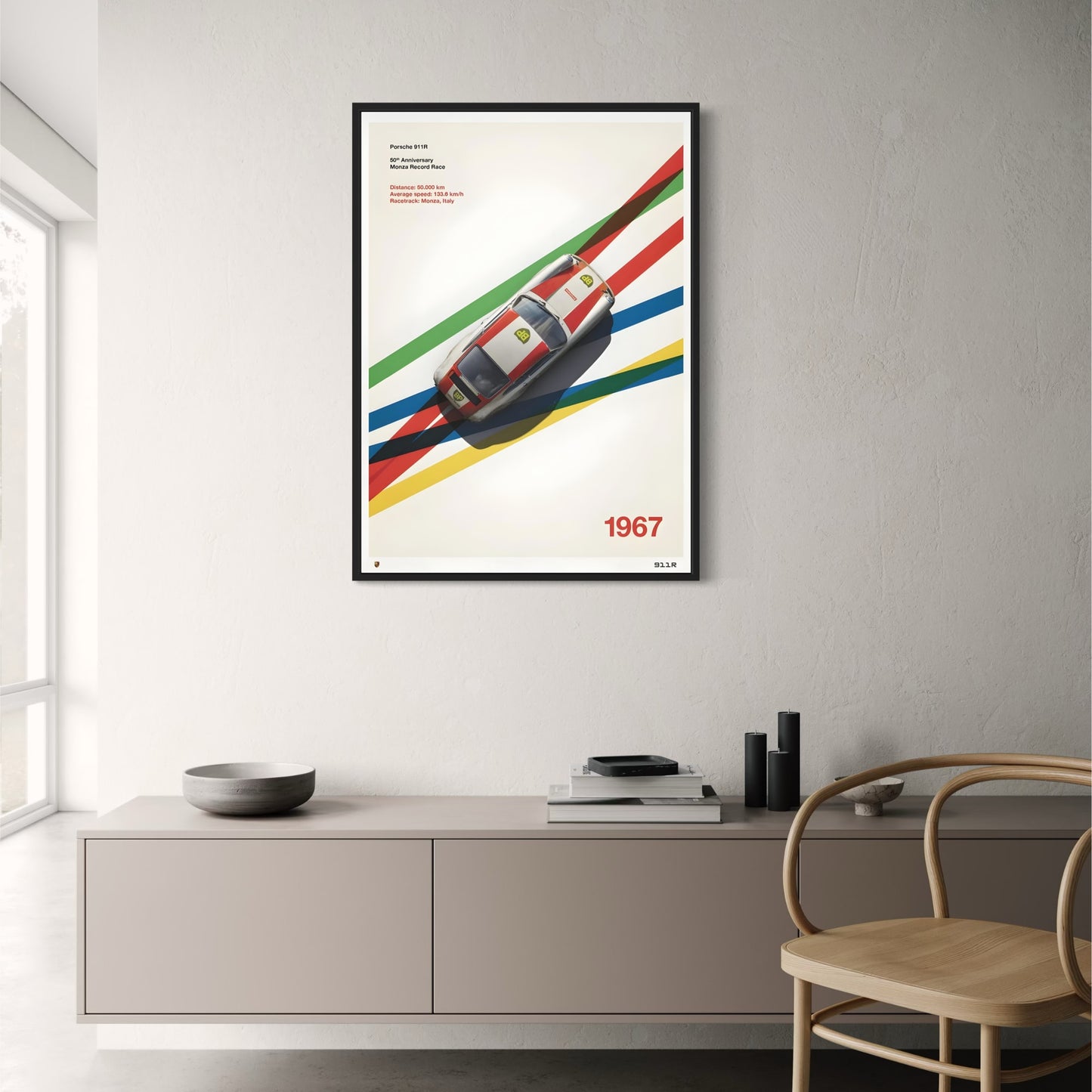 Porsche 911R | Monza-Rekordrennen 1967