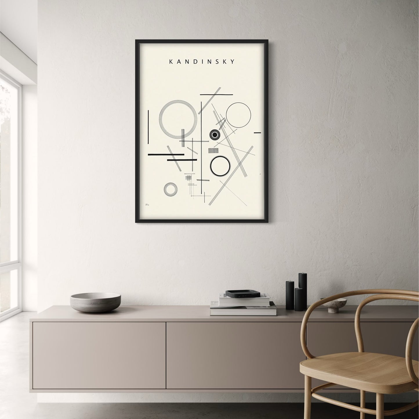 Wassily Kandinsky | Abstract Expressionism Poster | Untitled Art | Wall Decor | Artistic Home Accent | Visual Artwork Print