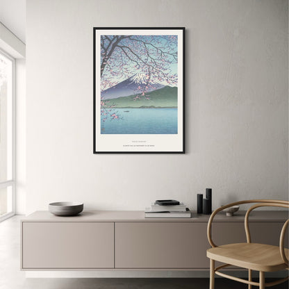Mount Fuji | Lentezicht | Japanse Ukiyo-e Kunst