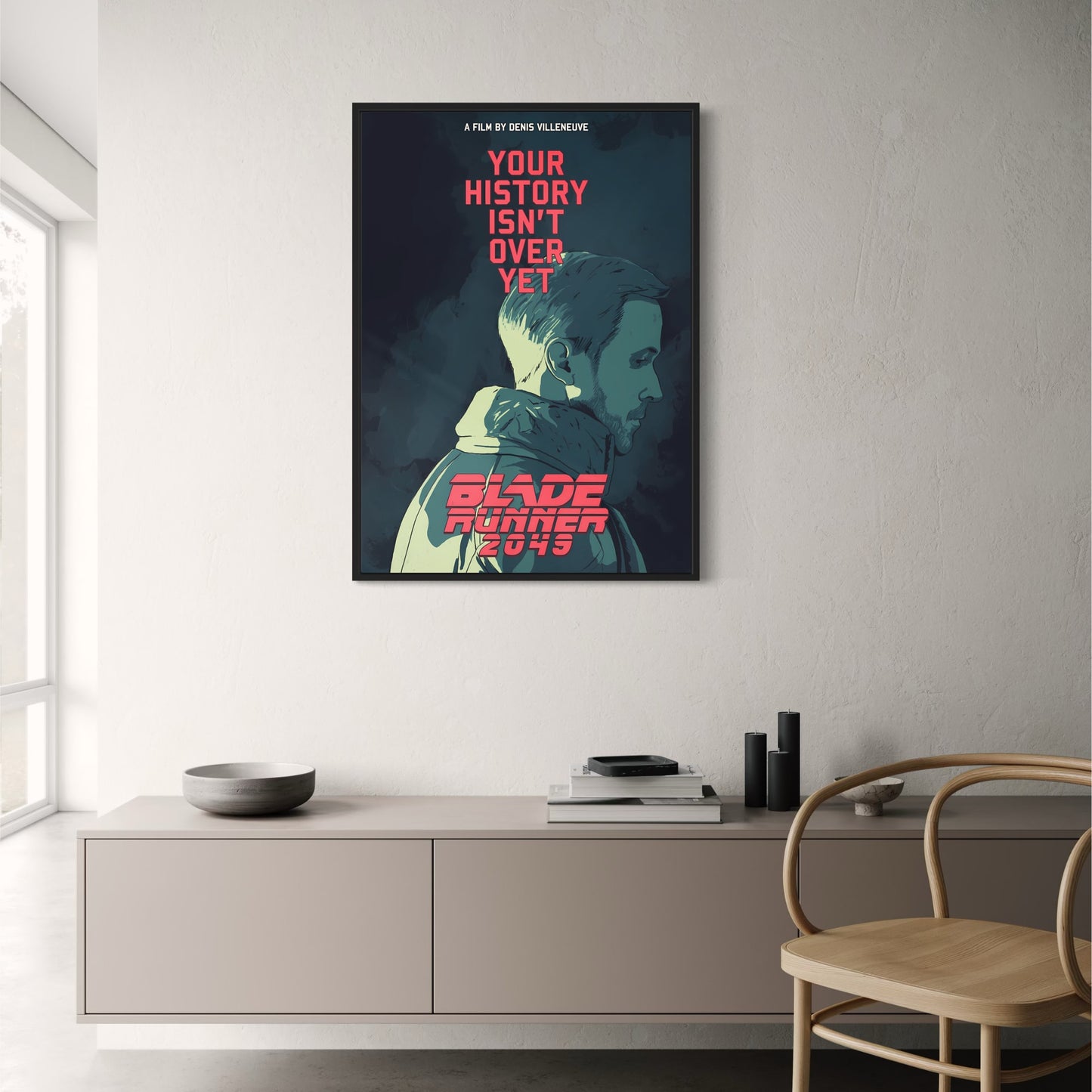 Blade Runner 2049 #01 | Your History isn't over yet | Movie Poster
