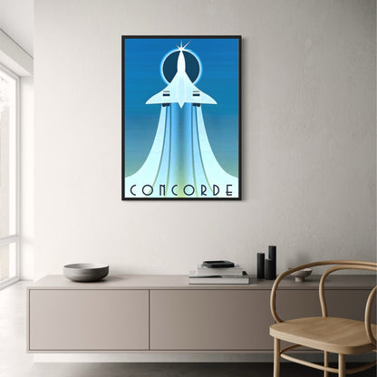Concorde Jet | Vintage Aviation | Retro Futuristic