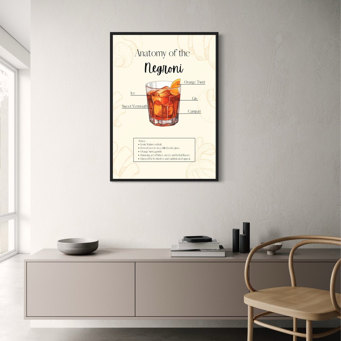 Negroni Cocktail Recipe | Mixology Art