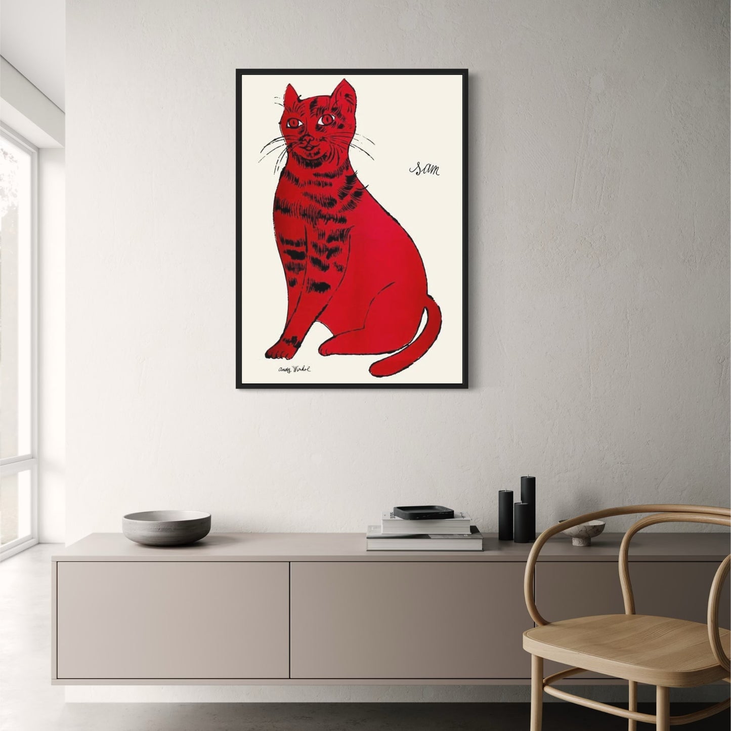 Sam die Katze | Andy Warhol Pop Art