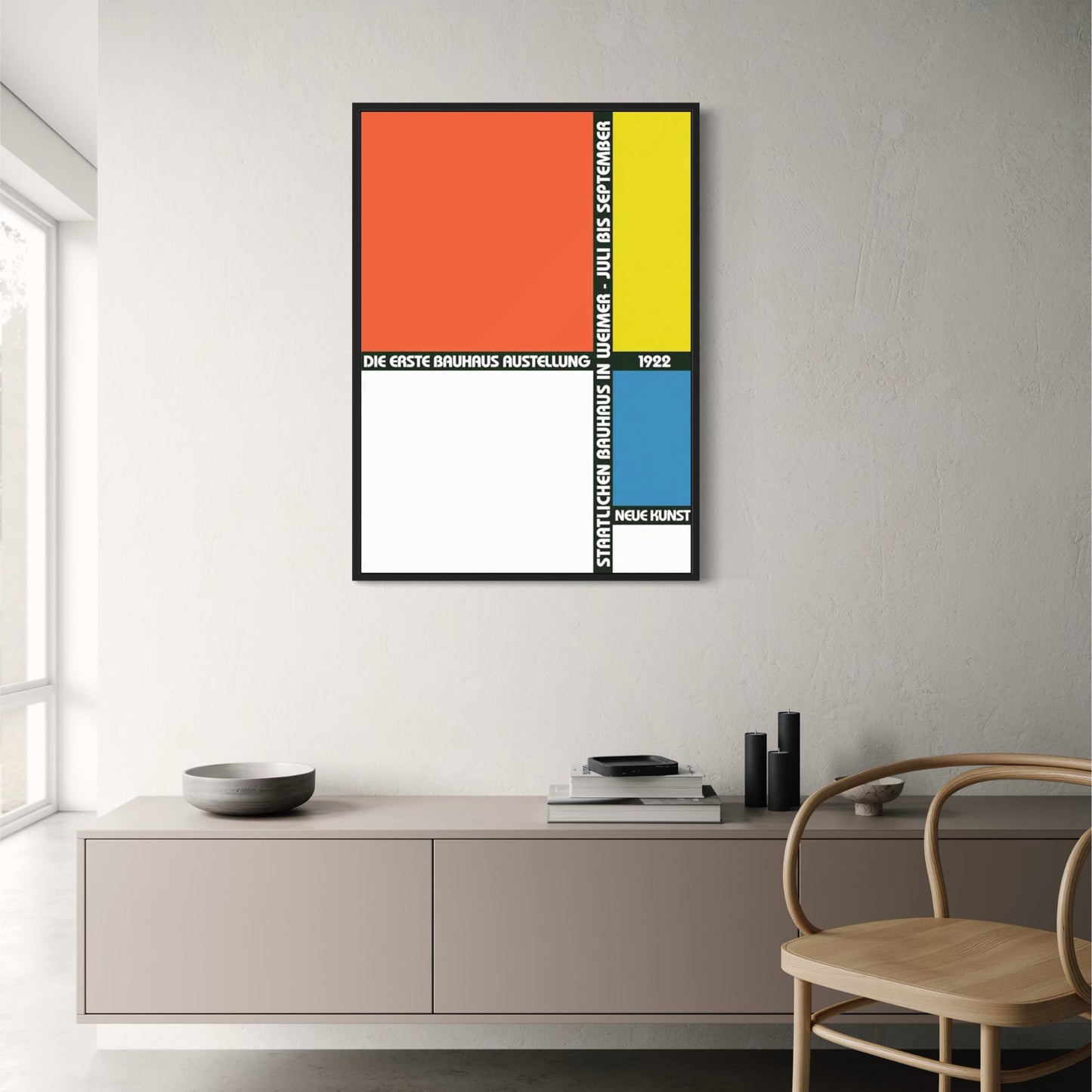 Piet Mondrian | Bauhaus 1922 Tentoonstelling