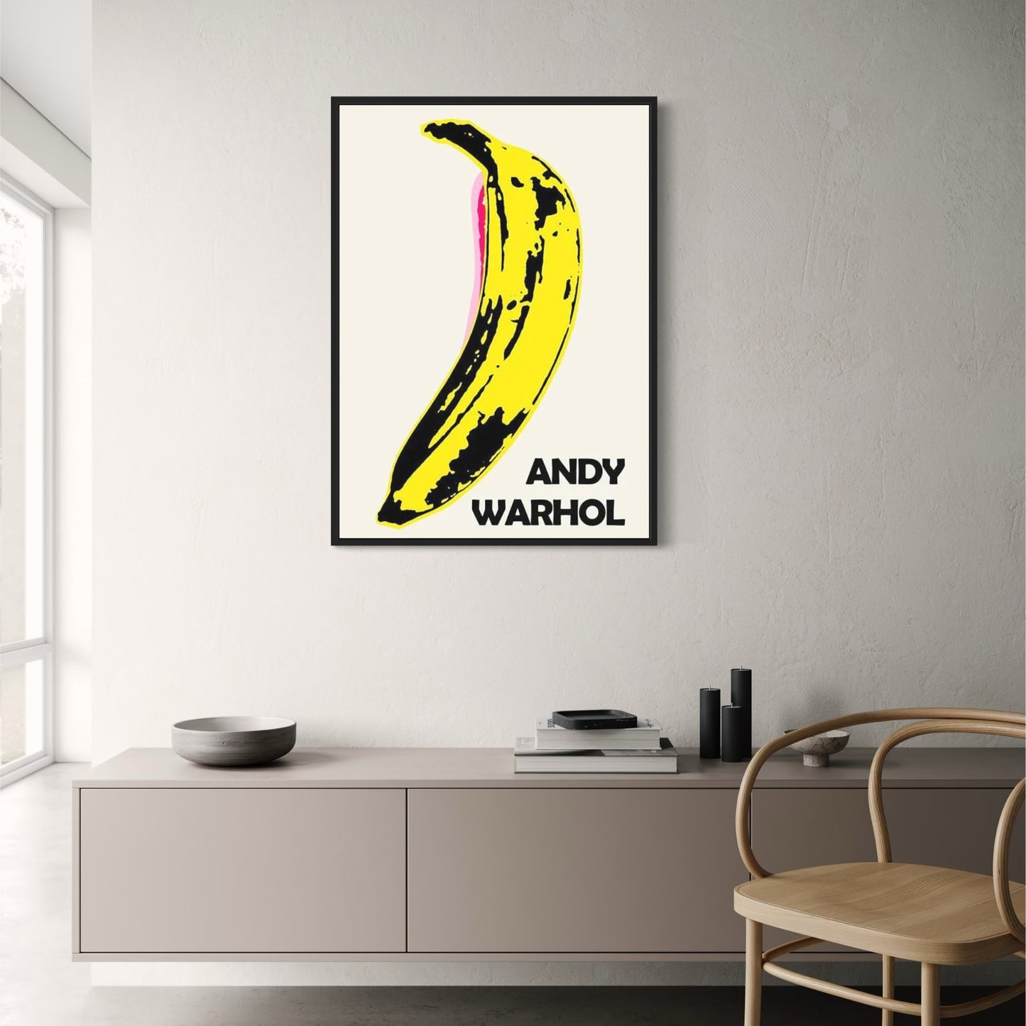 Nobodies Banaan | Andy Warhol Pop Art