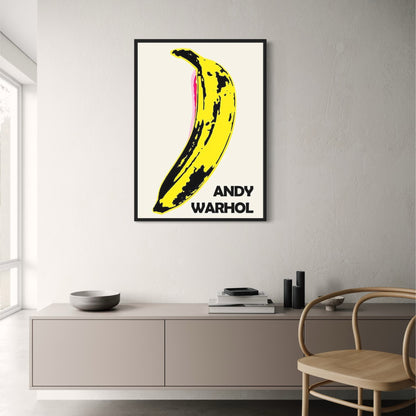 Nobodies Banaan | Andy Warhol Pop Art