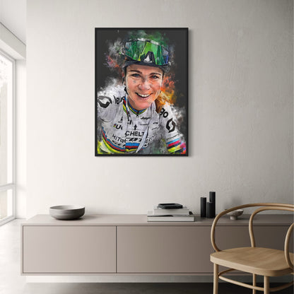 Van Vleuten Sportposter