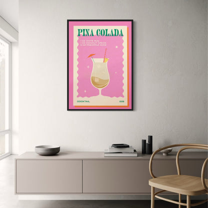 Vintage Pina Colada | Retro-Cocktailkunst