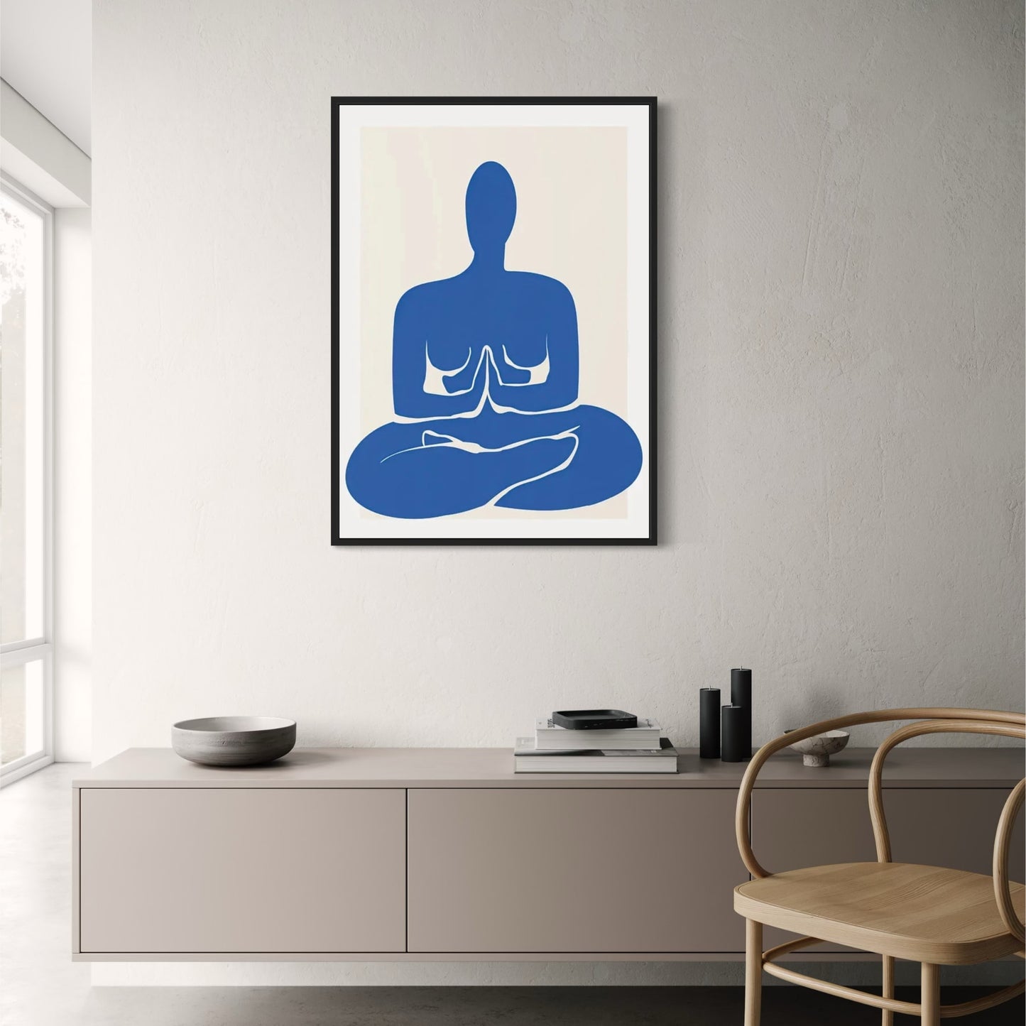 Minimalistisches Zen | Kunst der ruhigen Meditation
