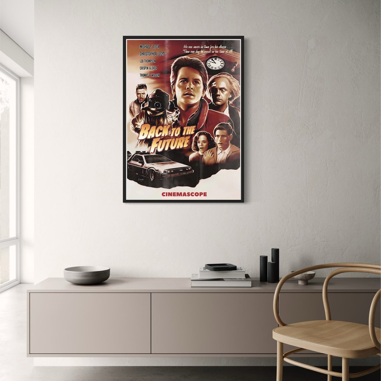 Back to the Future | Retro Film Poster