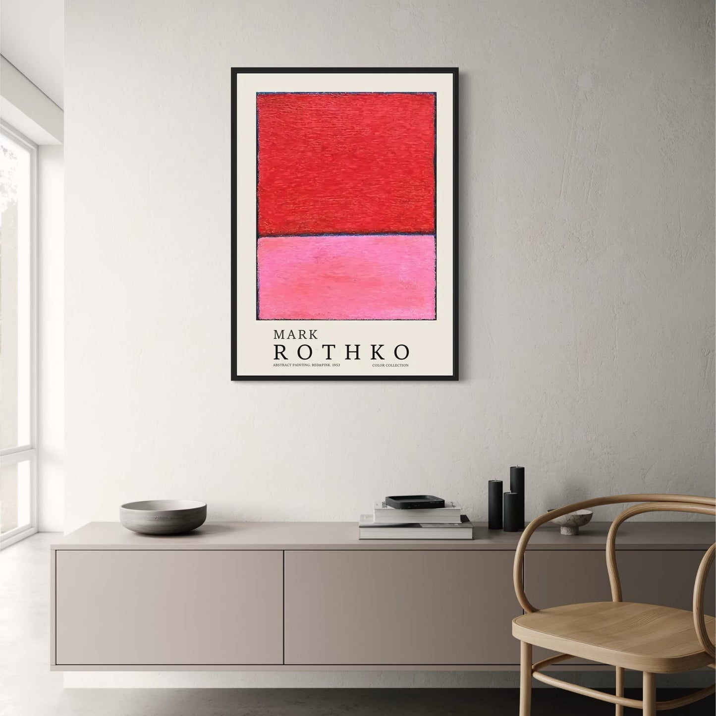 Mark Rothko | Red & Pink | Iconic Collection