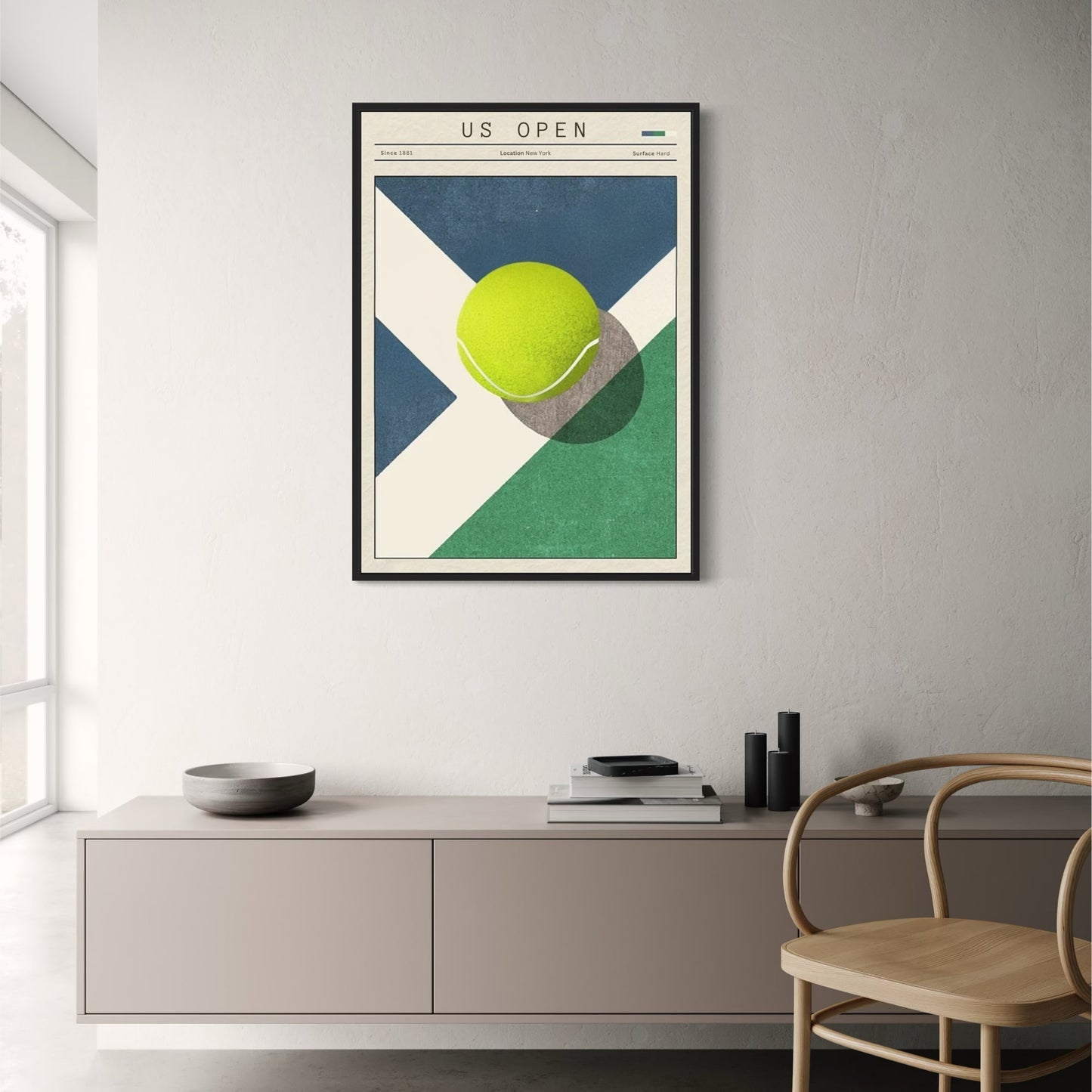 US Open | Abstracte Popkunst Tennis
