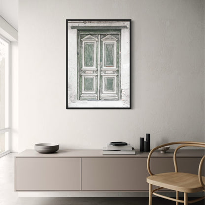 Olive Garden Poster | Italy Inspired Artwork | Hidden Courtyards Design | Home Decoration Wall Art