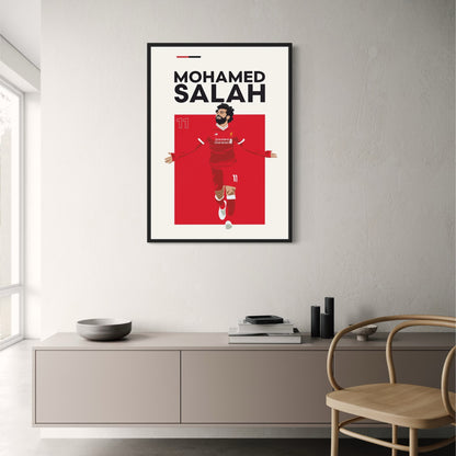 Mohamed Salah | Voetbalster Kunstwerk