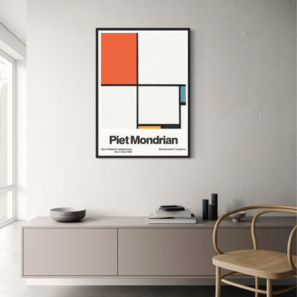Piet Mondrian | Komposition Nr. III | Abstraktes geometrisches Design