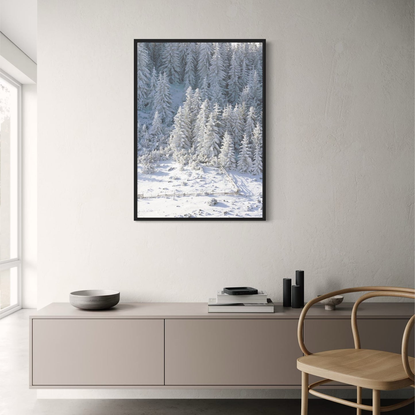 Winter Wonderland | Sneeuwachtig Bos Scene