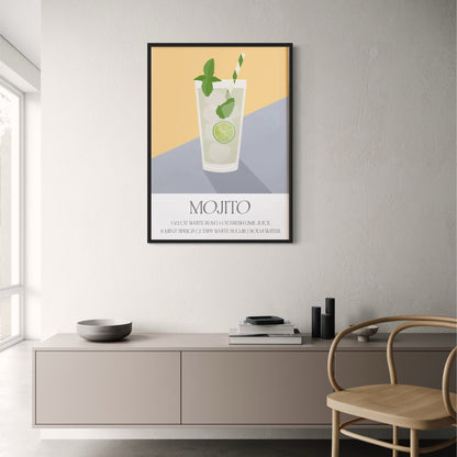 Mojito Cocktail Recept Kunst