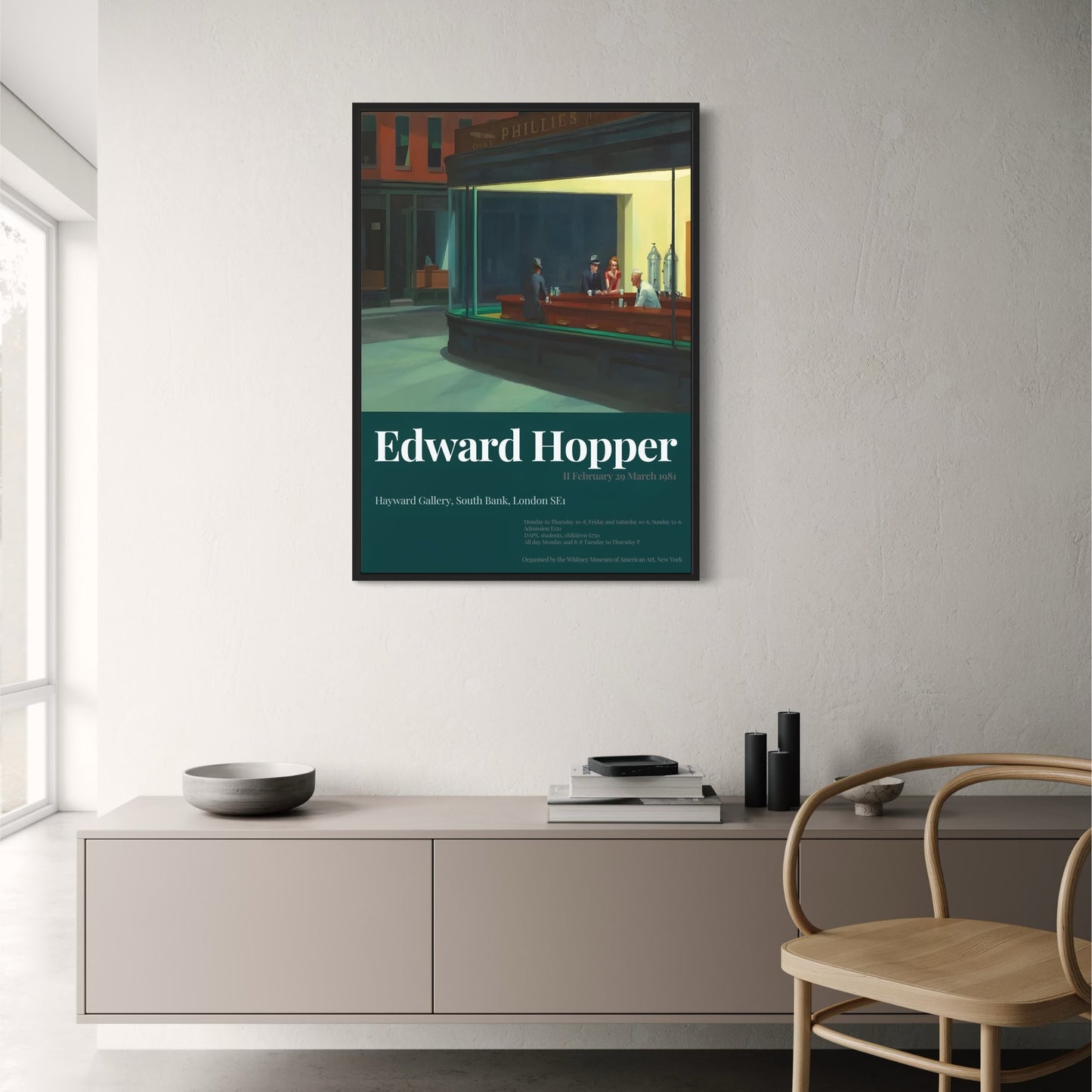 Edward Hopper | Vintage Kunst Tentoonstelling