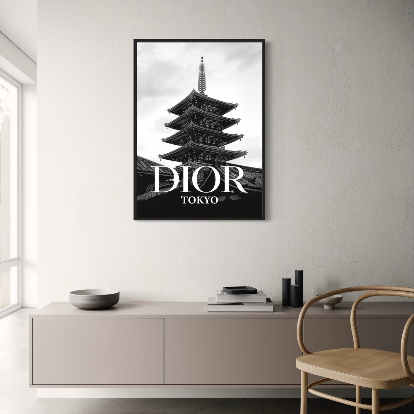 Dior Tokio | Topaktuelle Mode in der Metropole | Futuristische Dior-Poster