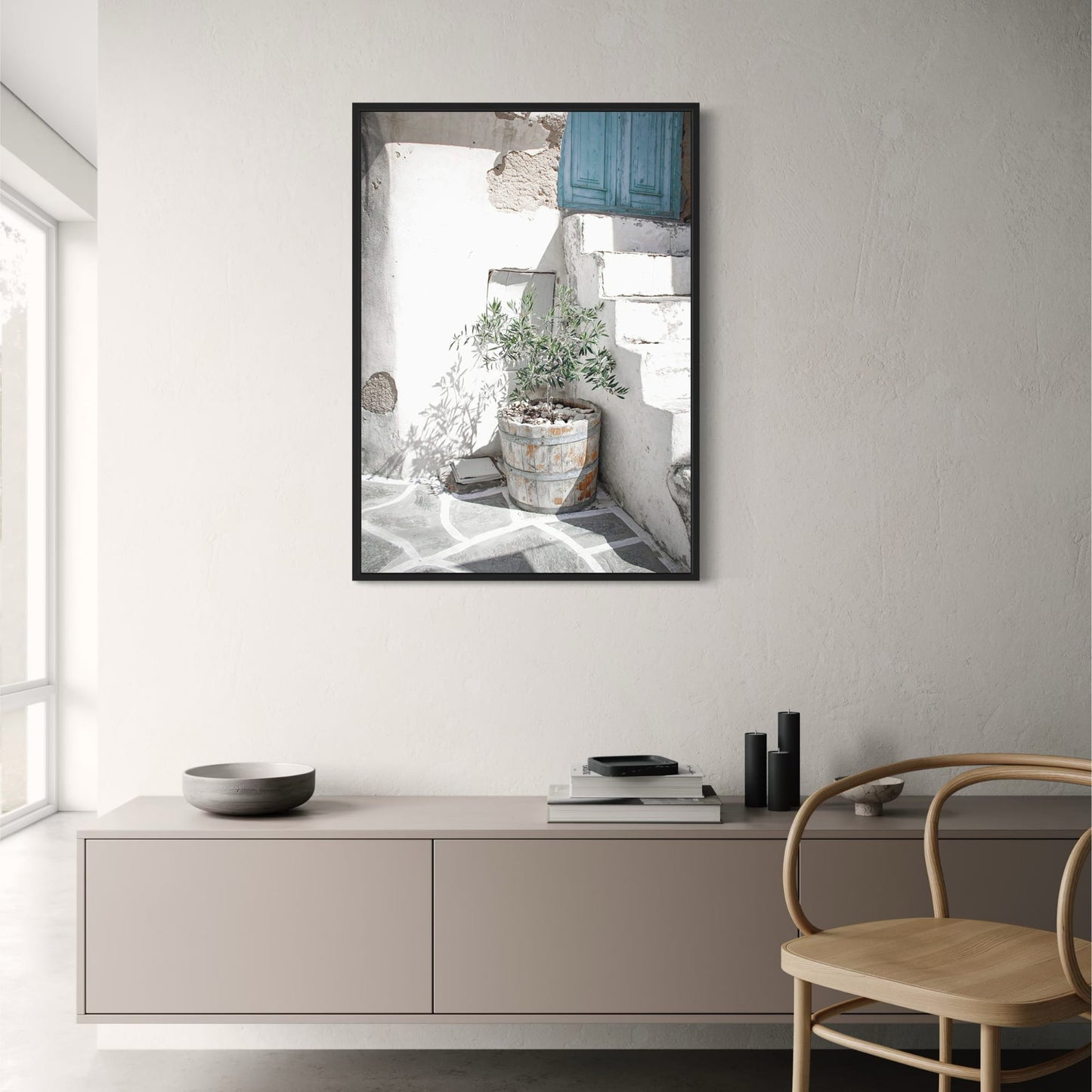 Italië Olijfgaard | Vintage Landschapscène