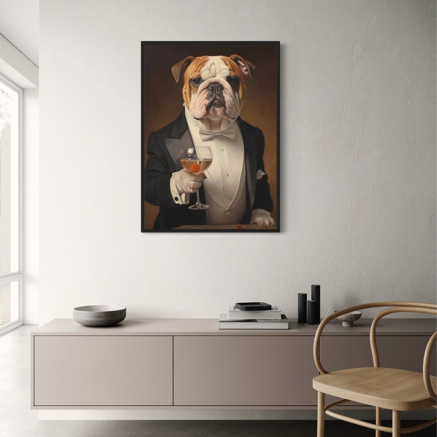 Evening Soiree | Sophisticated Bulldog Elegance