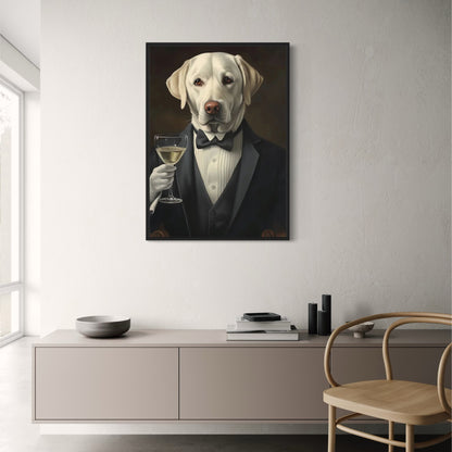 Labrador in Tuxedo | Sophisticate's Toast