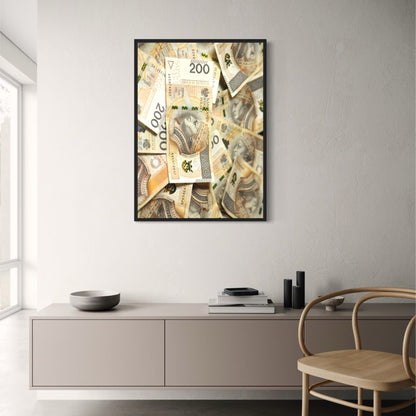 Polish 200 Zloty Banknotes Art