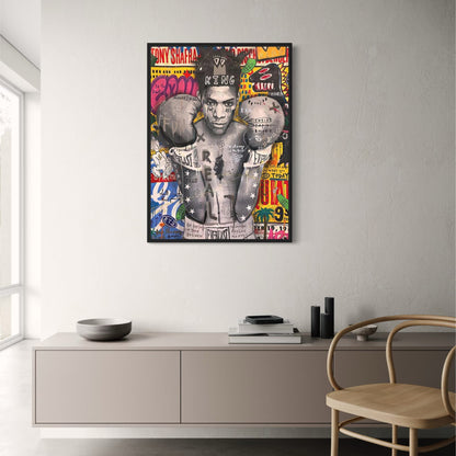 Abstrakte Graffiti | Porträt der Königin von England | Street-Pop-Art-Leinwand | Poster für Wohnzimmerdekoration