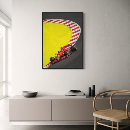 Senna Grand Prix | Abstract Track Graffiti