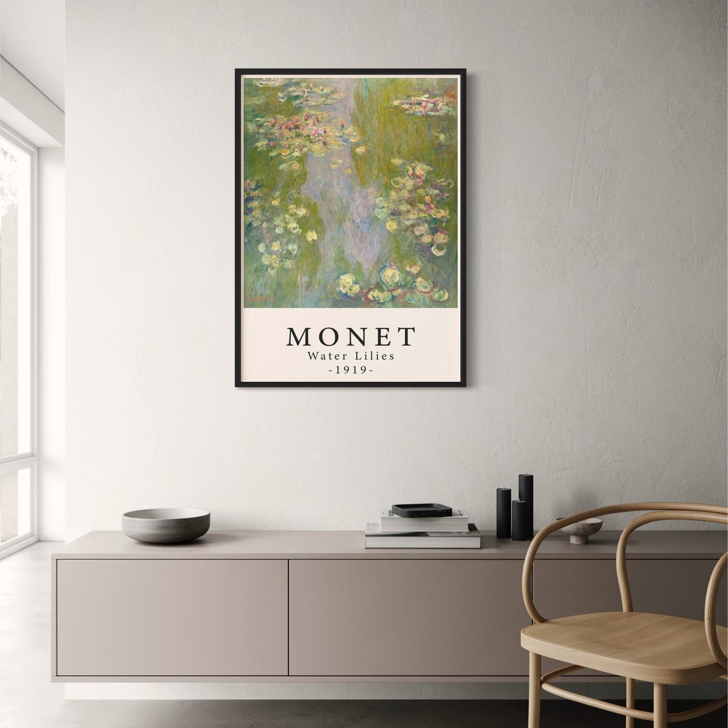 Monet's Waterlelies 1919 | Impressionistische Kunst