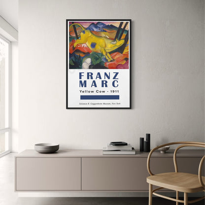 Franz Marc | Gelbe Kuh | Lebendige Tierkunst