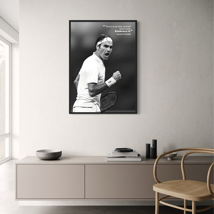 Roger Federer | Tennis Motiverende Quote