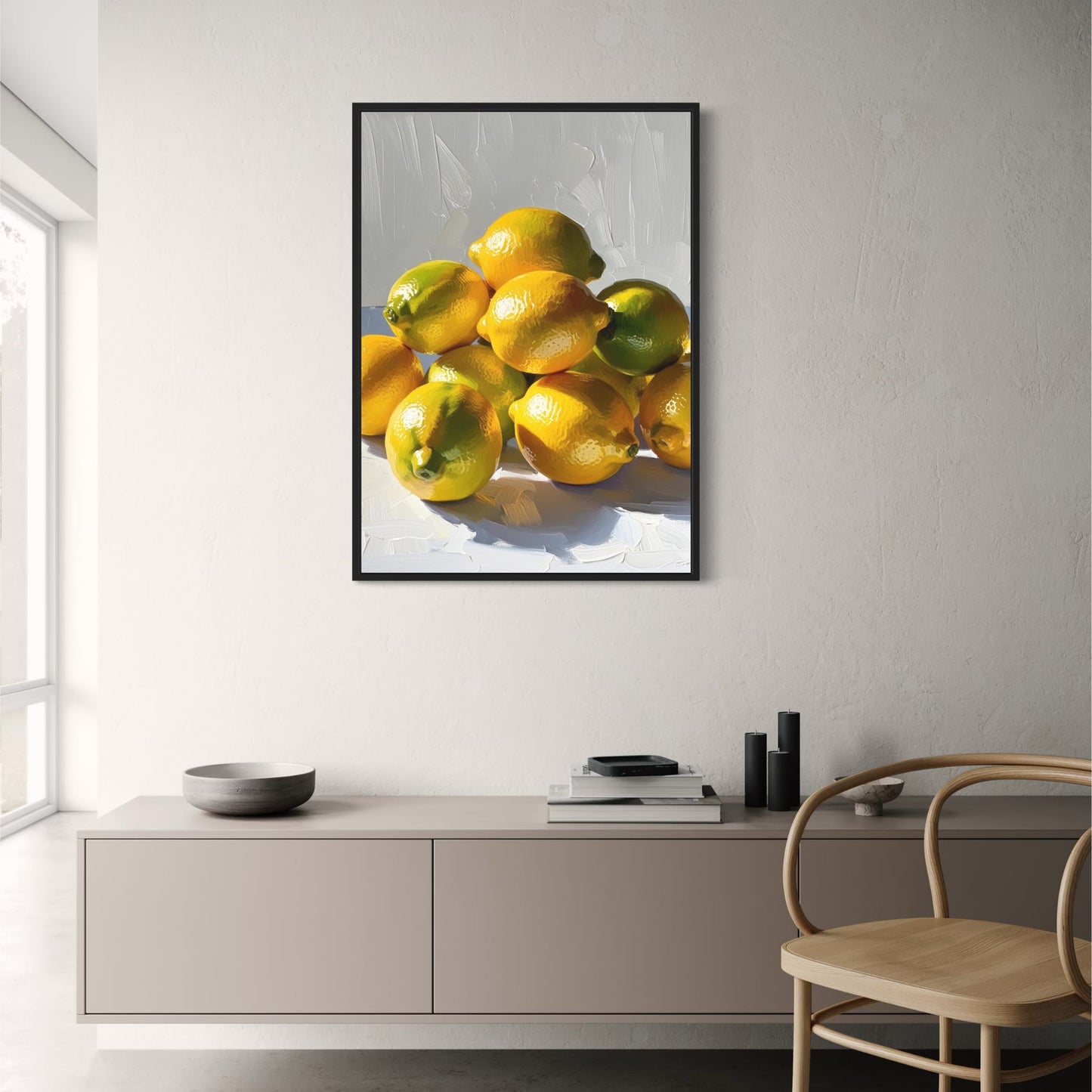 Thuisgekweekte Citroenen | Levendige Citrus Kunst