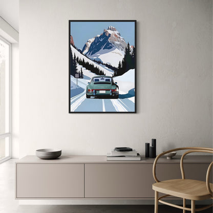 Classic Porsche | Alpine Winter Drive
