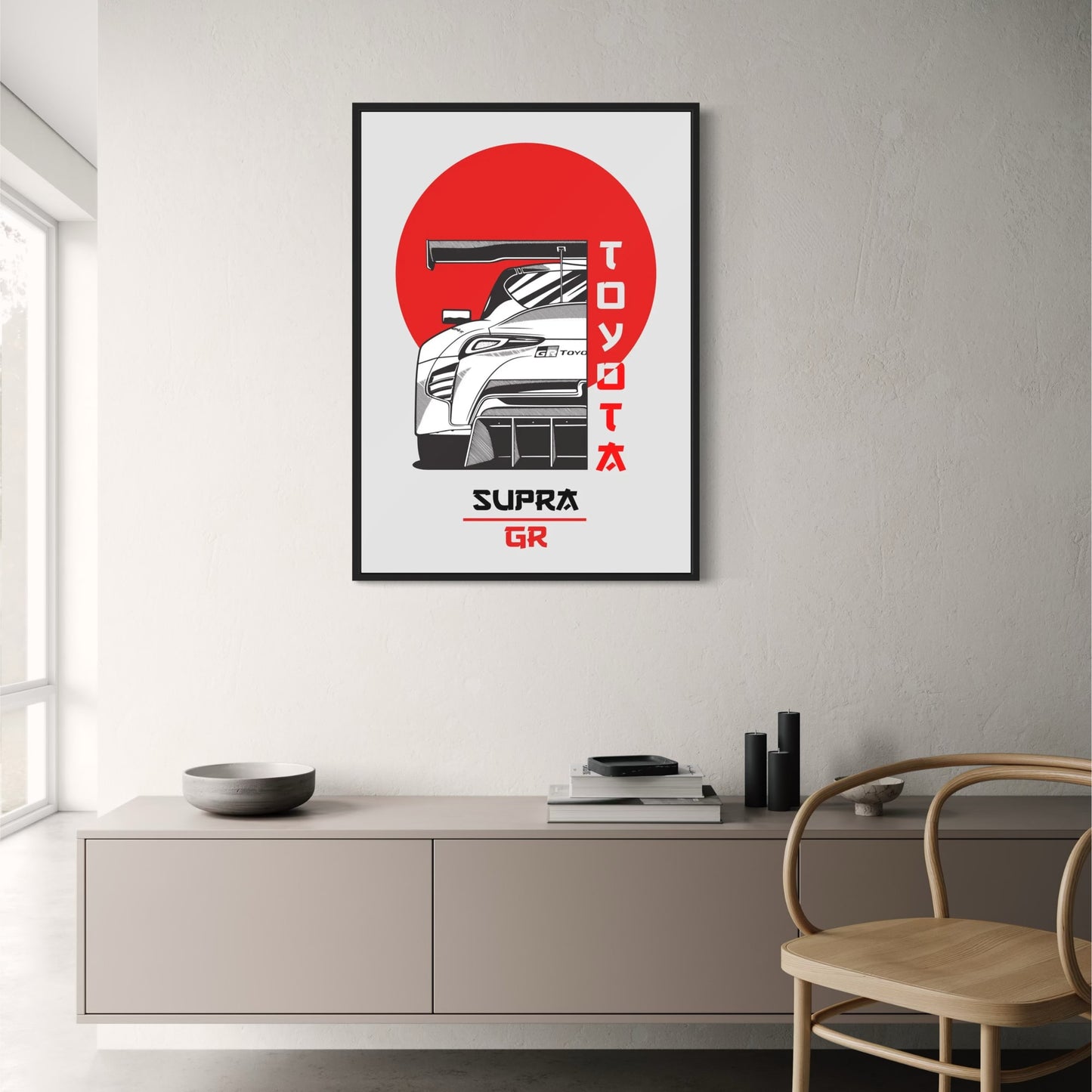 Toyota Supra GR | Sportauto Illustratie