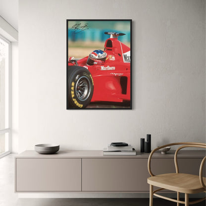 Abstract Senna Graffiti | Leclerc Supercar