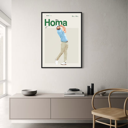 Max Homa | Kunst van Golflegendes