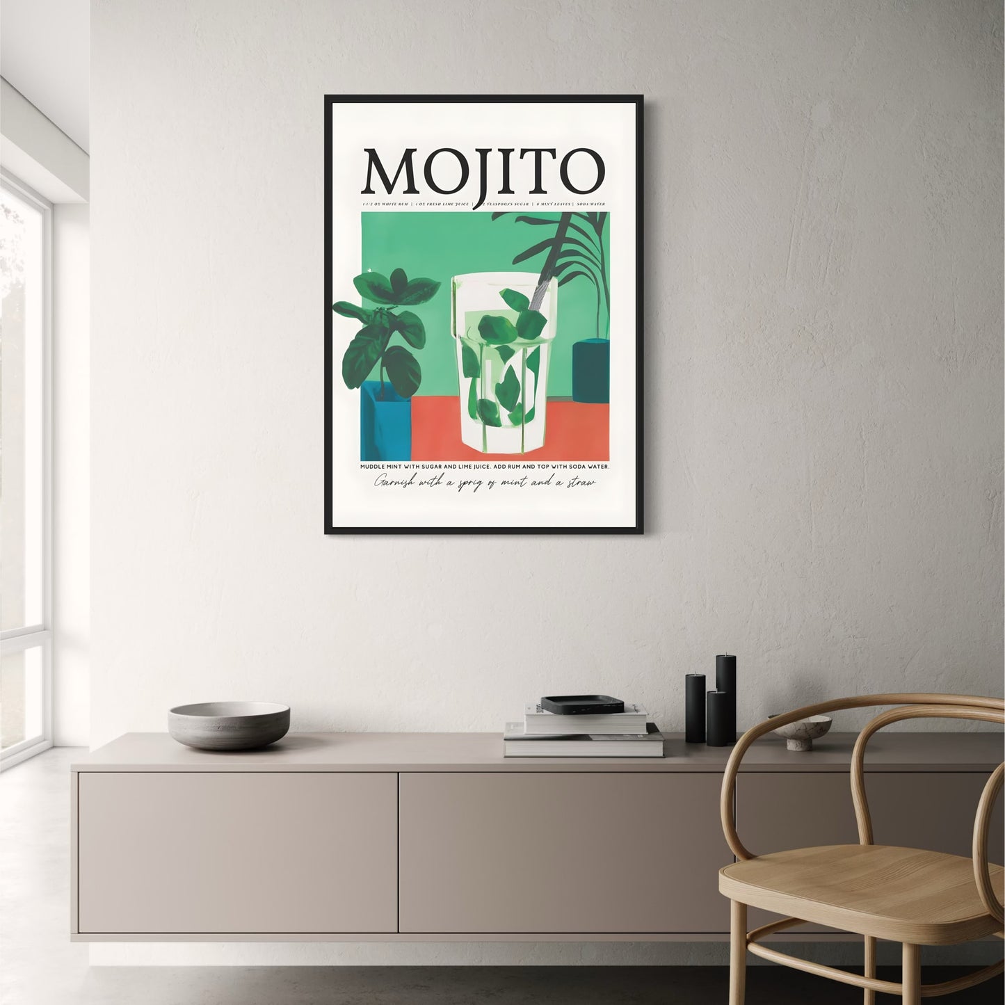 Mojito-Cocktail | Lebendige Getränkekunst