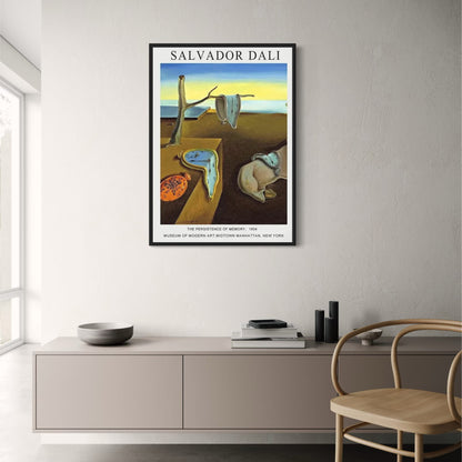 Salvador Dali | De Volharding van de Geheugen | Surrealisme