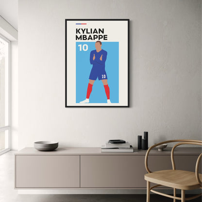 Kylian Mbappé | Voetbalster Kunst