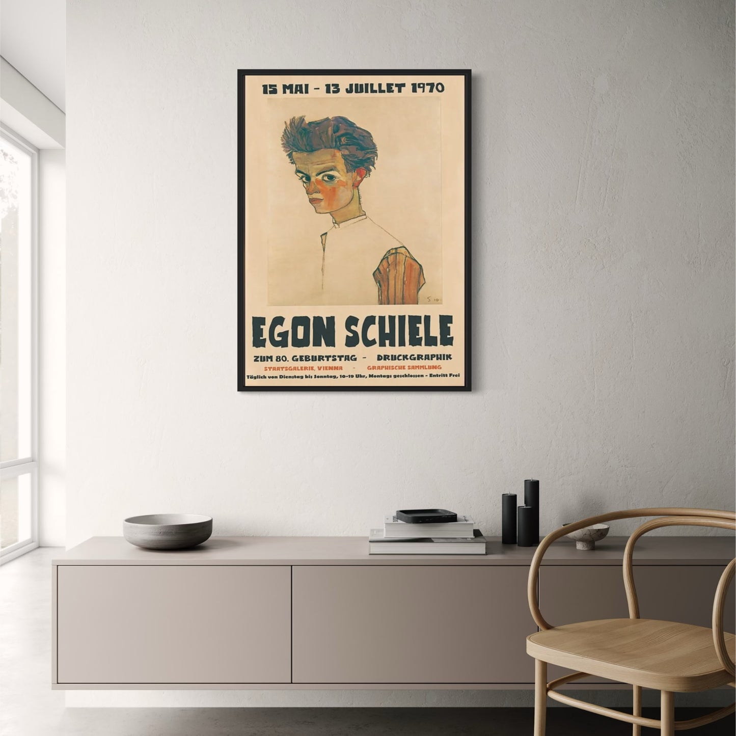 Egon Schiele | Expressionistische Kunst | Kunstwerke mit unverfälschter Identität