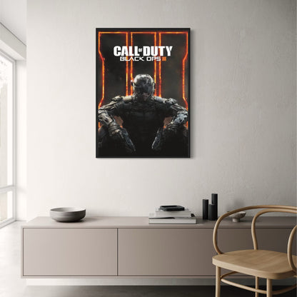 Black ops 3 - Call of Duty Game Poster Decorative Pictures for Living Room Decor Decorative Prints Wall Painting on Canvas Wall Art Posters