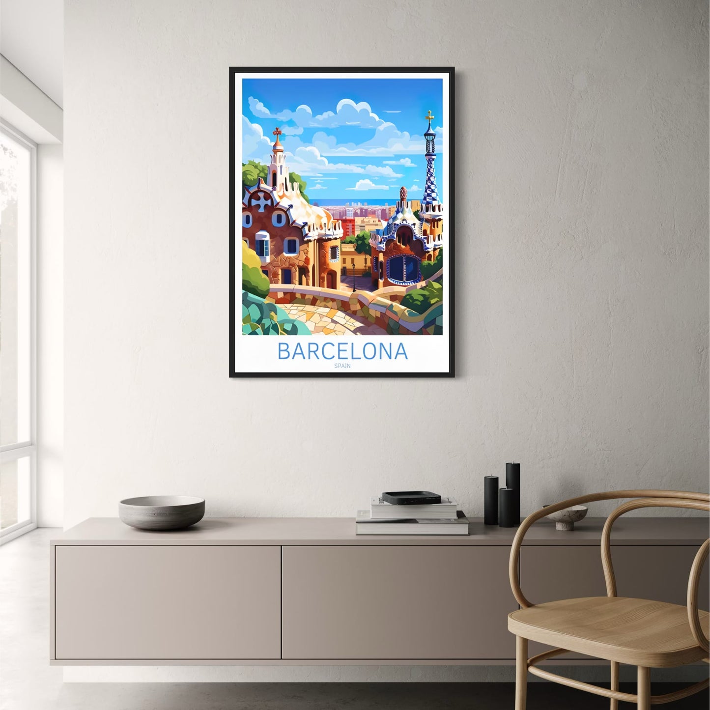 Park Güell | Barcelona Schilderachtige Decor